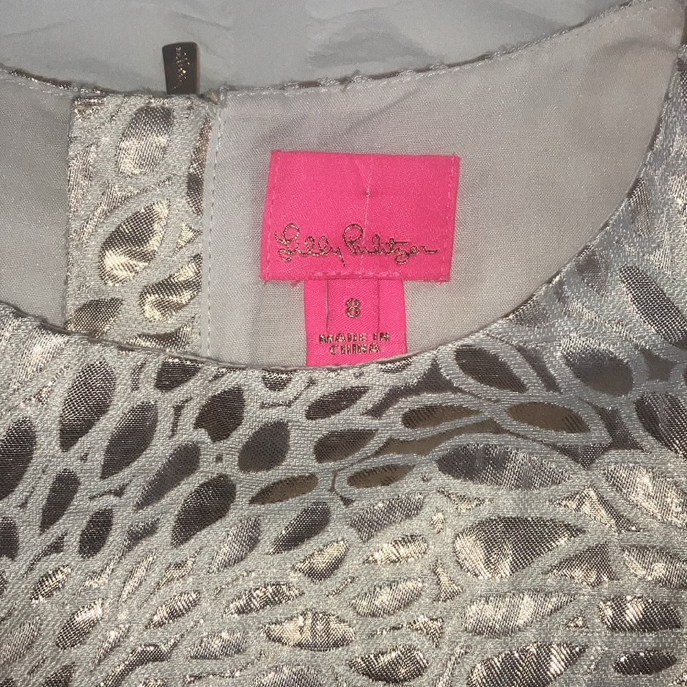 Lilly Pulitzer Abrianna Dress In Lagoon Jacquard